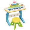 מקלדת Toy Royal Monpoke (פיקאצ'ו/פוקימון) צליל כלי פסנתר לילדים צליל מנגינה (פיקאצ'ו קול/מיקרופון כלול) לגילאי 3 ומעלה