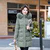 Women's Long Cotton-padded Clothes Winter New Loose Down Cotton-padded Clothes Warm Cotton-padded Jackets