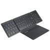 MDHL Portable Ultra-Thin Foldable Bluetooth Keyboard with Touchpad