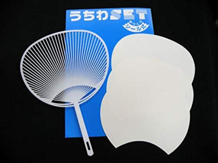 

Япония Набор вееров ручной работы VCS 10 (Средний, штук) белый