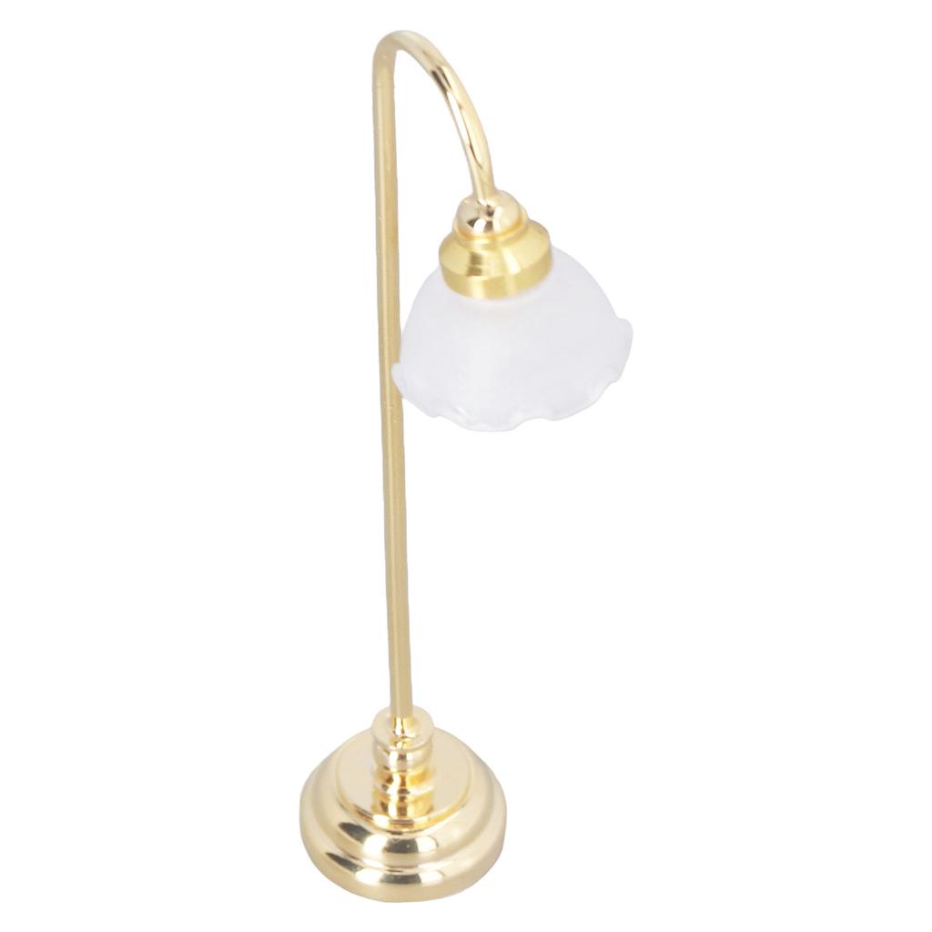 Miniature Dollhouse Floor Lamp 1/12 Scale Miniature Furniture for Dollhouse Accessories