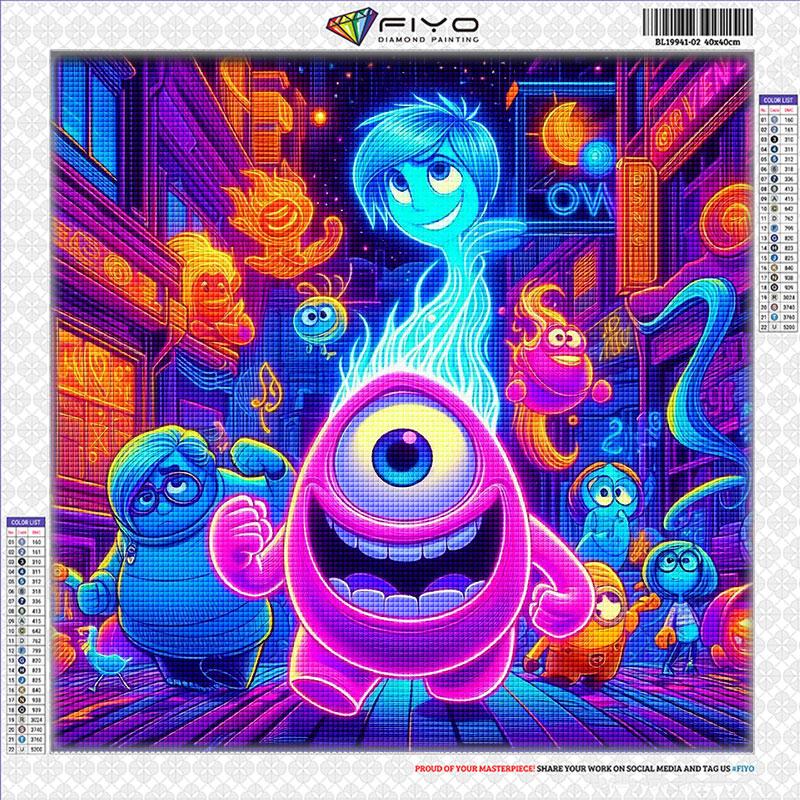 Diamond Painting Inside Out Diamond Embroidery New Arrival Cartoon Mosaic Picture Rhinestones Cross Stitch Home Decor