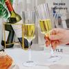 OLOEY Large Petal Multi-use Stemmed Glass Set