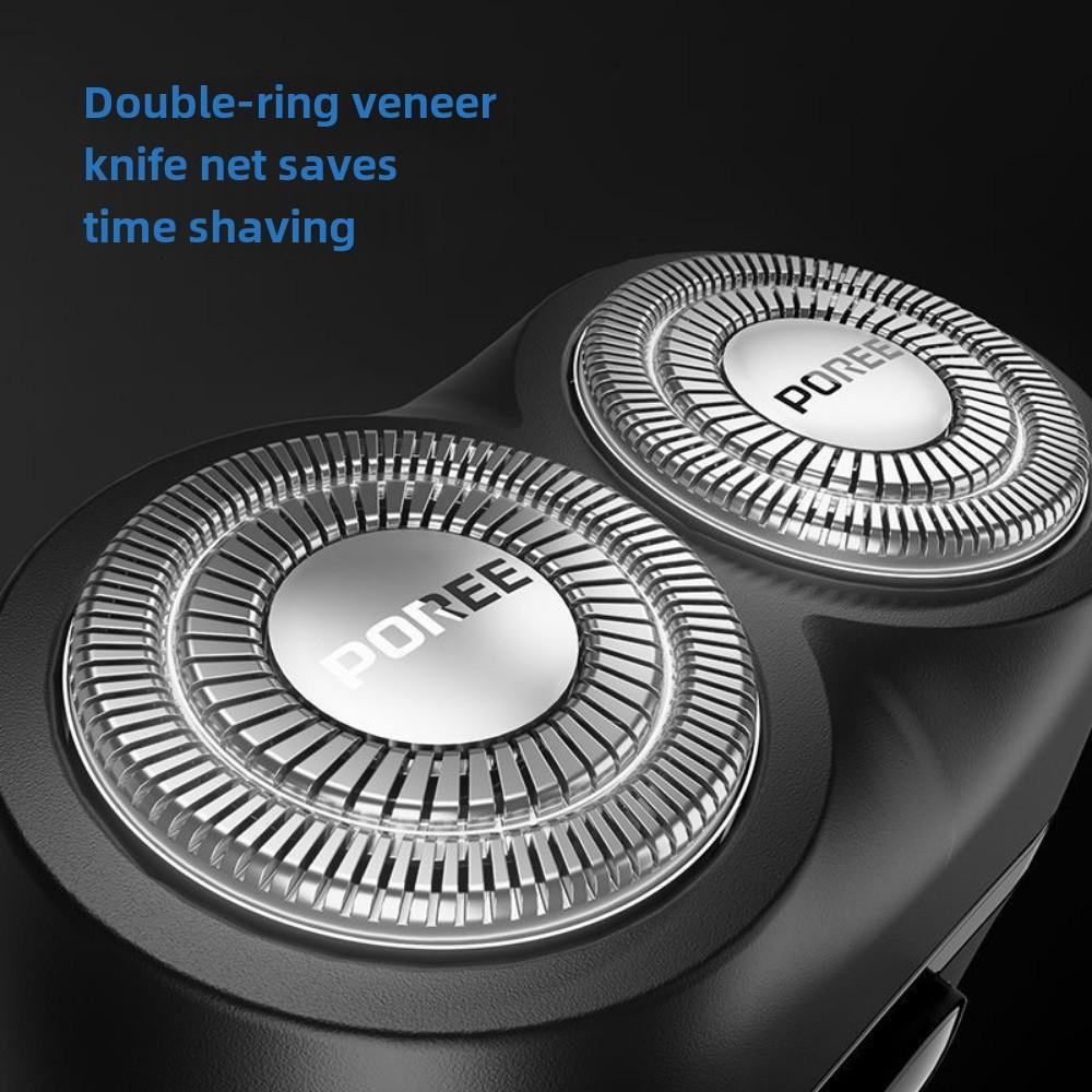 Electric Rechargeable Razor Men's Washed Knife Head Portable Beard Knife