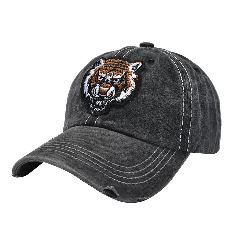 JYL TS DIY  Versatile Mesh Cap Hip Hop Embroidery Sunshade Cotton Hat