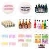 Various Styles 10pcs Mini 1/12 Dollhouse Miniature Simulation Whisky Wine Bottles Pretend Play Toys Doll Food Drink Accessories