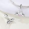 Orstarry S925 Silver Charm Cute Birds Exquisite Phoenix Dragon Pendant For Bracelet DIY Jewelry Making Women Gift