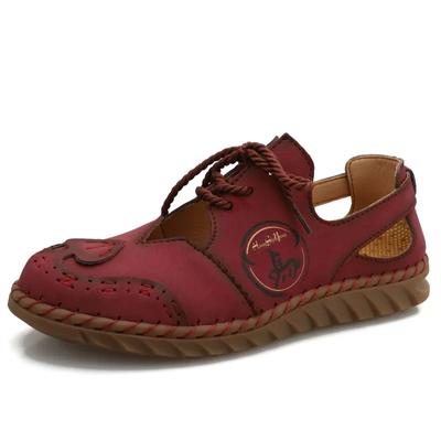 Hot Seller Dames Sandalen Gesloten Teen Holle Gladiator Sandalen Dames Zomer Romeinse Schoenen Platte Casual Dames Sandalen 2025