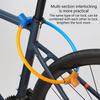 Rings Shape Bicycles Lock Lightweight Cycling Antitheft Lock High Security Mountain Bicycles Lock for Outdoor Parking