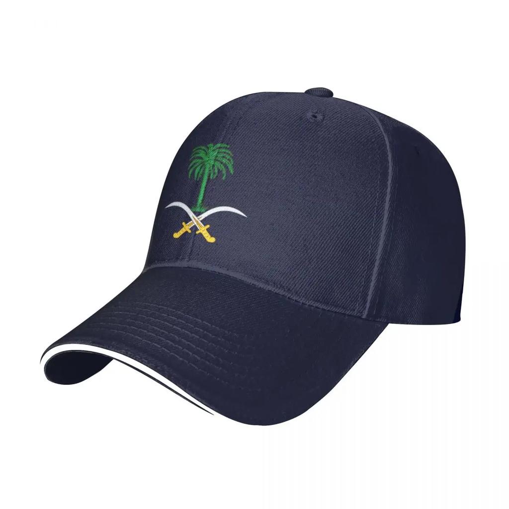 Emblem Of Saudi Arabia Baseball Cap Popular Sandwich Cap Unisex Women Breathable Sun Cap Outdoor