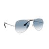 Ray-Ban Full Aviator Frame Round Metal Sunglasses Unisex 0RB3025 Gradient Color