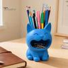 Cute Desk Organizer 3D Printed Cat Shaped Candy Bowl, Storage Container, Desktop Office Decor Pen Holder, Versatile for Pencils Jewelry Hair