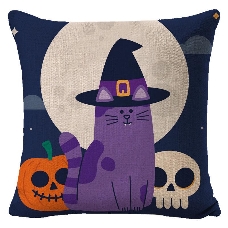 Pillow Christmas Pillowcase Set Home Bed Cushion Cover Office Sofa Waist Cushion