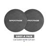 For KIA 2pcs Car Coaster Water Cup Bottle Holder Anti-slip Pad Mat Sportage Ceed Sorento Niro Cadenza Proceed Sephia