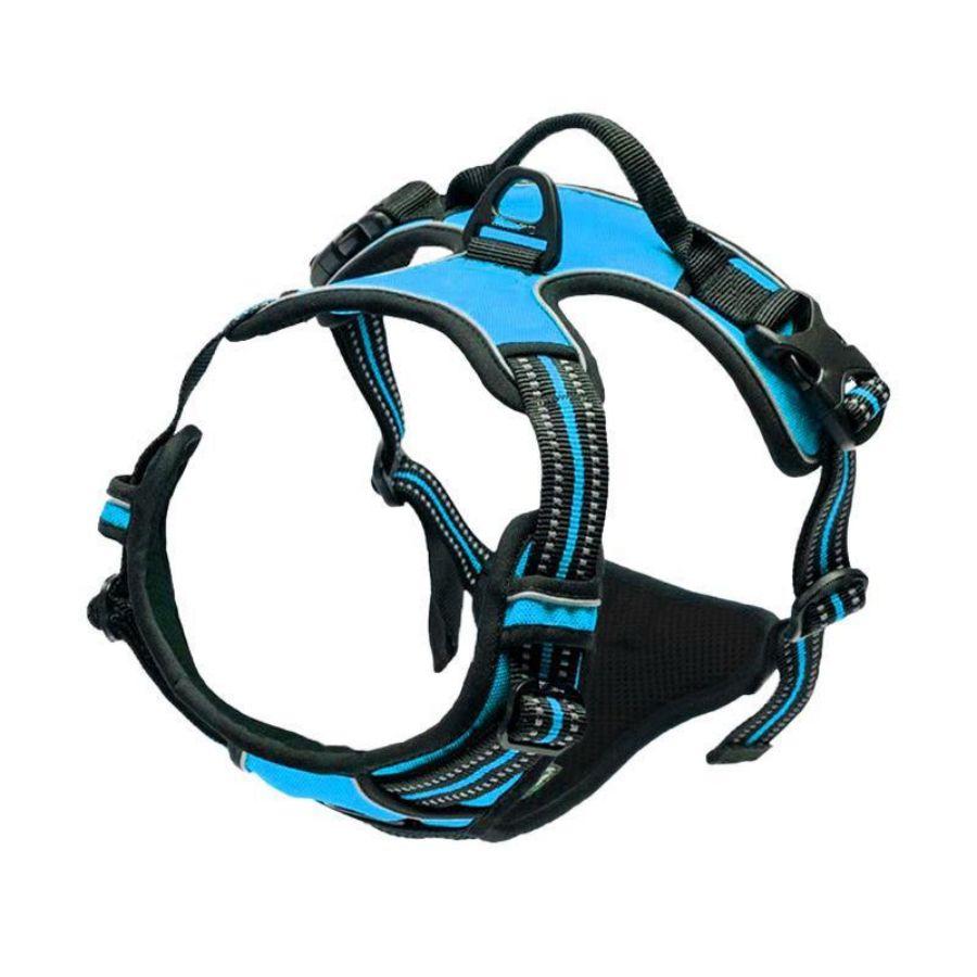 Postroj pro psy bez tahání Přední klip Reflexní rukojeť pro vysoké zatížení pro velké psy