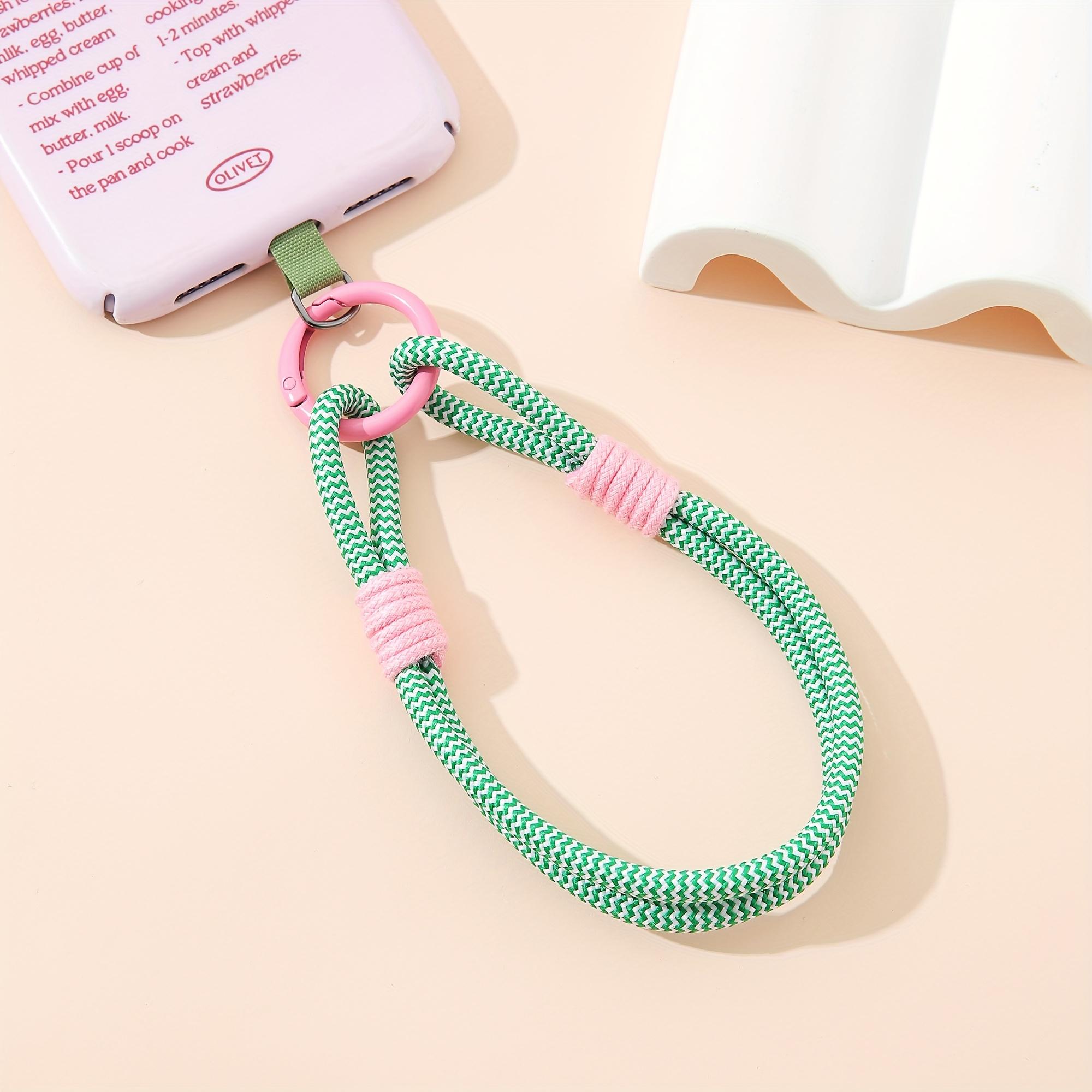 

1pc Vibrant Nylon Phone Lanyard - Wrist Strap, Anti-Lost Card Design, Sleek Accessory for Electronics 1pc