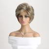 Mixed Color Synthetic Headband For Women Wig