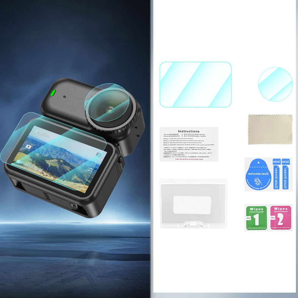 Tempered Glass For DJI Osmo Nano Action Camera Ultra-Clear Screen Protector For Osmo Nano LCD Screen Protective Film Accessories