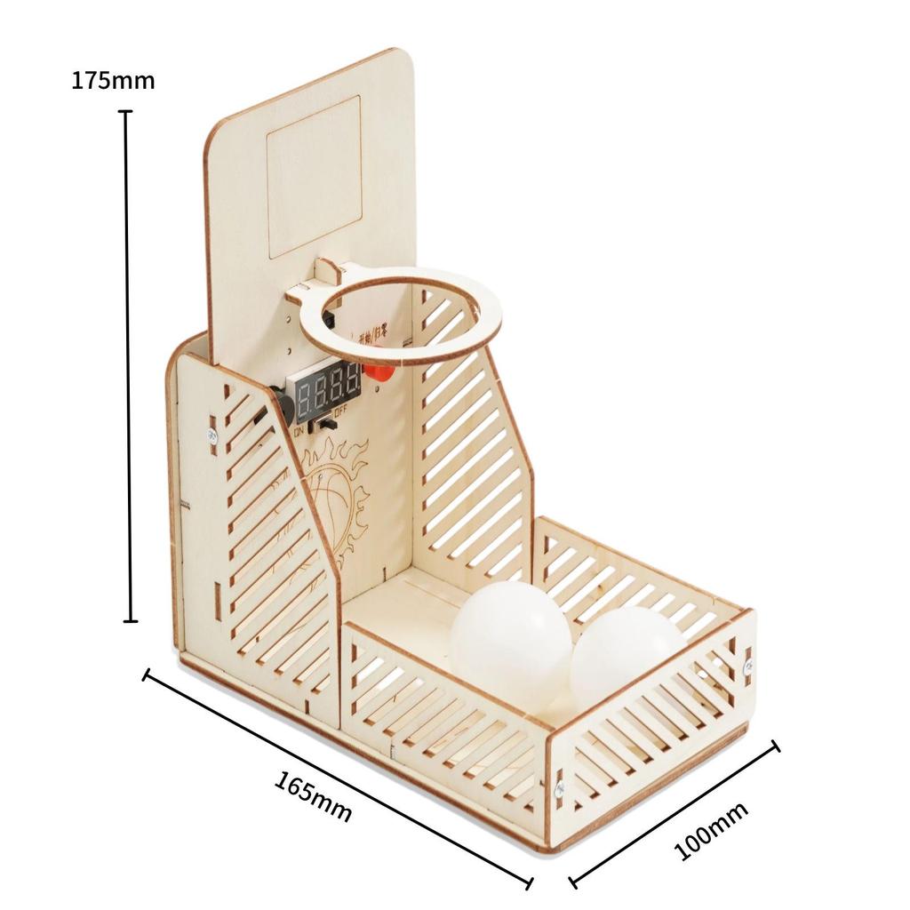 Automatic Basketball Shot Counter Model for STEM Education in Schools