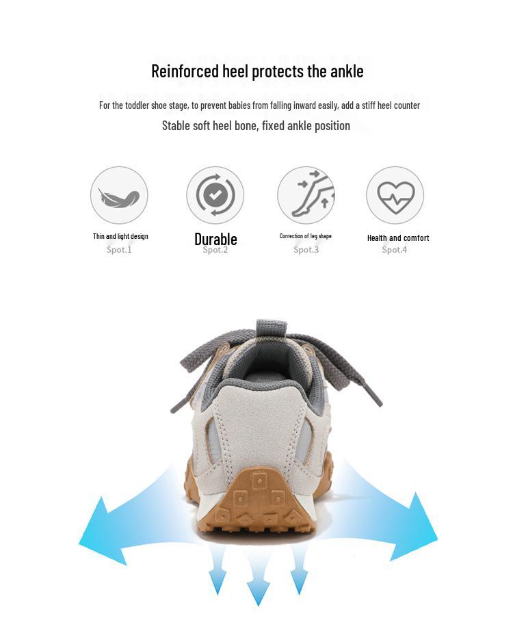 ABC Kids Autumn 2025 Durian Sole Sneakers for Boys & Girls - Versatile Casual Dad Shoes.