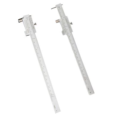 Metal Verniers Calipers 8in 200mm Stainless Steel with Engraveds Scale for Scribing Iron Wood and Other Surfaces