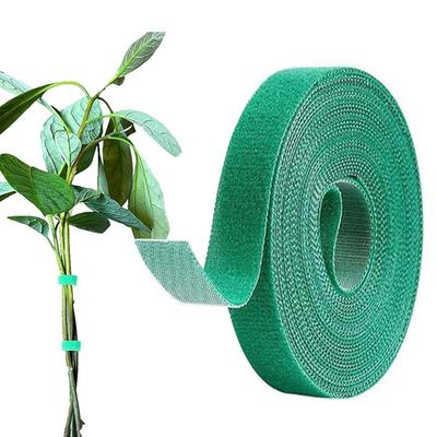 5m Green Garden Twine Plant Ties Nylon Plant Bandage Garden Hook Loop Bamboo Cane Wrap Support Garden Accessories
