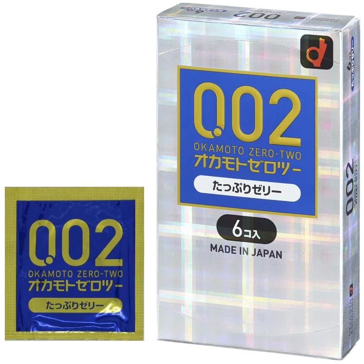 Of Okamoto Condoms Okamoto Zero Two Plenty of Jelly 6 Pieces Original Condom Case Pepe Lotion Prologue 5ml [Set 3] 0.02 + +