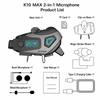 4K HD Camera Helmet Headset K10 MAX Helmet Bluetooth Headset Bluetooth Headset  Motorcycle Riding