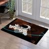 Astronaut Space Rug – Fun Cartoon Design, Soft Mat for Bathroom, Bedroom, Entryway Decor Decoration Floor Mat
