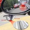 Car Blind Spot Mirror Wide Angle Rear View Mirror Blind Spot For Front/rear Observation Universal,left+right - DD