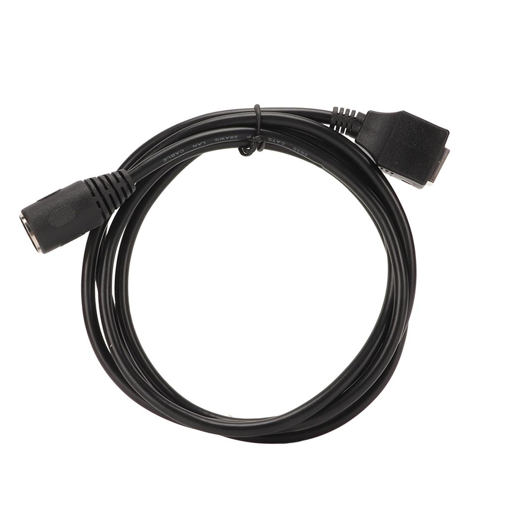 DIN 5 Pin Female to RJ45 Female Cable 4.9ft 8P8C Sound Connection Cable MIDI to RJ45 Adapter Cable for Sound Devices