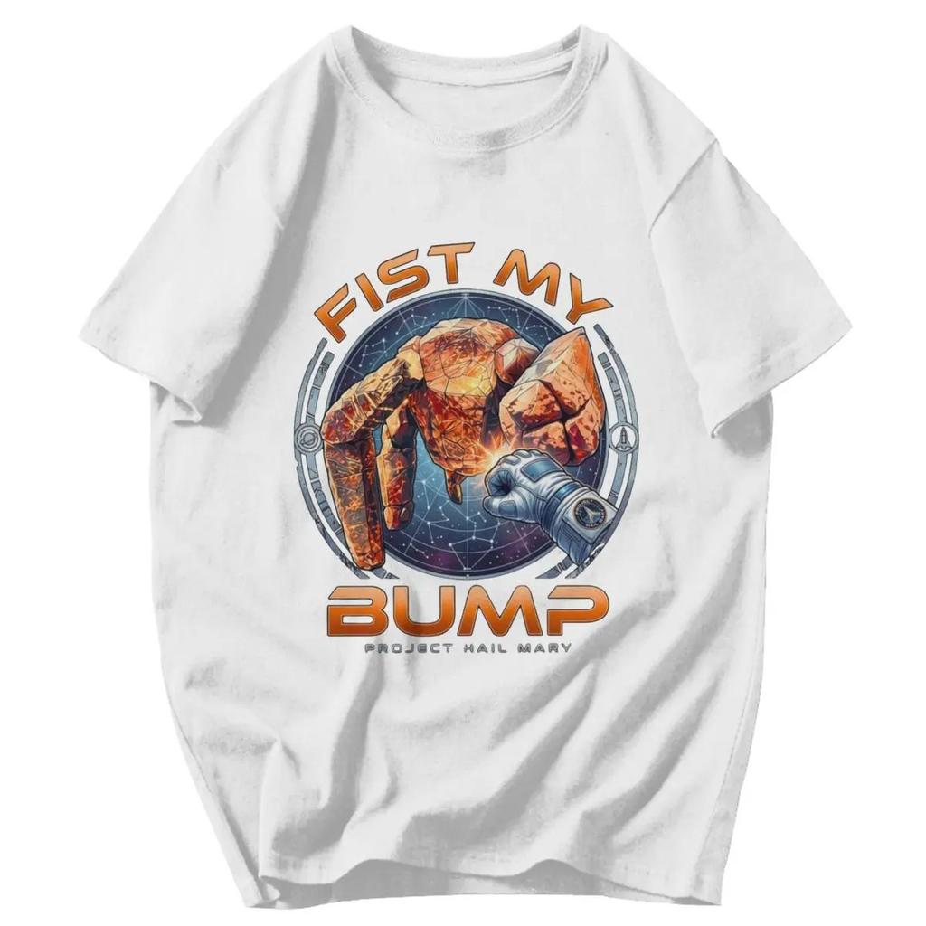 2026 Fashion Unisex Women T Shirt Project Hail Mary Fist My Bump Rocky Awesome Gifts Y2K Graphic Anime Unisex Clothes T Shirts