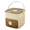 Portable Ice Maker Machine with Storage Drawer Ice Maker with Handle Compact Ice Maker Machine for Household & Outdoor Use