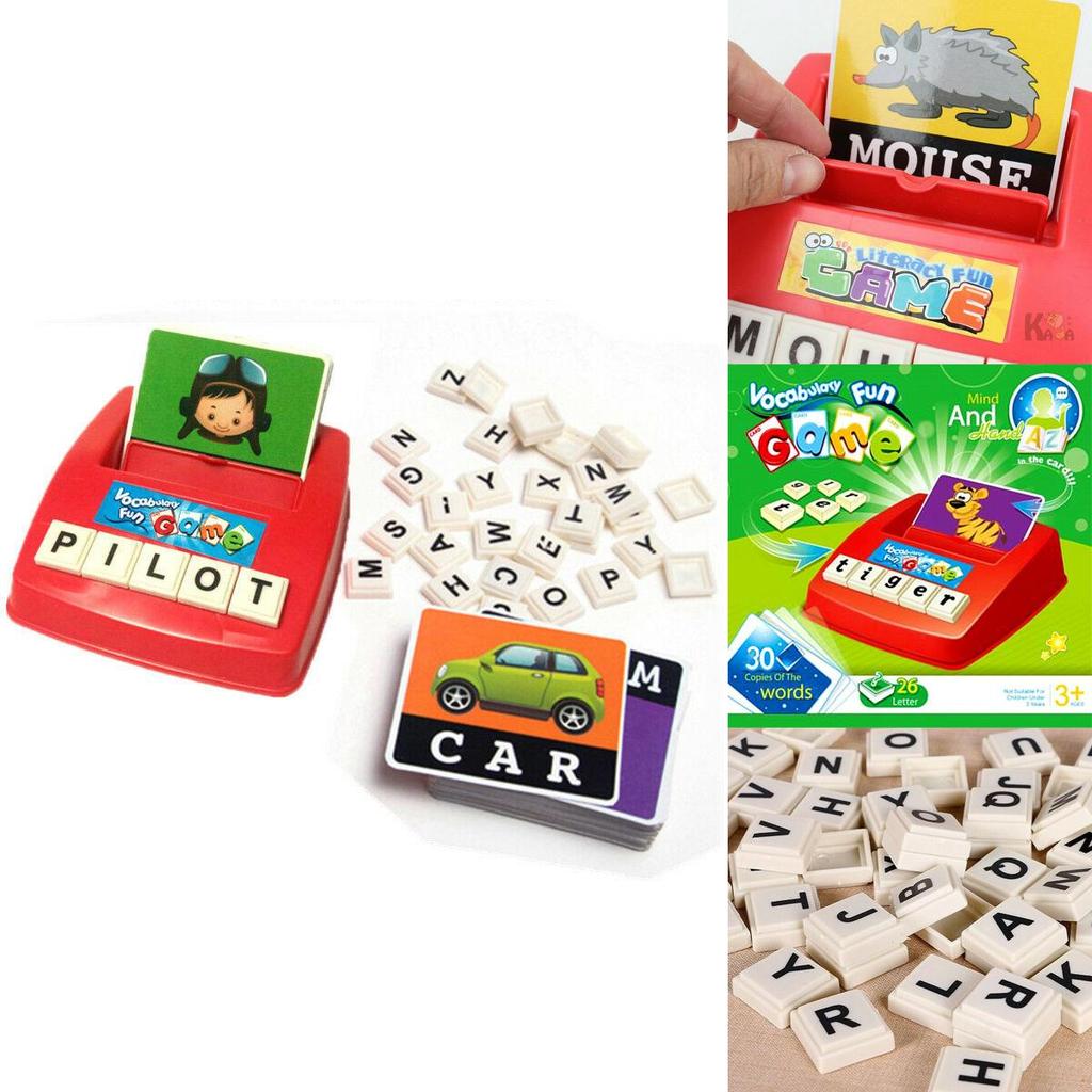 Engaging Educational English Spelling Alphabet Letter Game For Kids Learning Fun