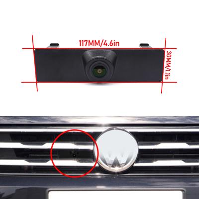 Cámara CCD de Visión Nocturna para Estacionamiento con Vista Frontal de Coche, a Prueba de Agua, con Logo Positivo Para Volkswagen Para VW Tiguan L 430PHEV 2019 2020 2025
