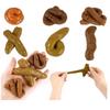 Realistic Shit Safe And Soft Plastic Fake Poop Funny Tricky Toys Pranks Gag Joke Games Party Gift Antistress Gadget Squish Toy