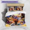 3pcs Duvet Cover Set (1*Duvet Cover + 2*Pillowcase, Without Core), Genshin Impact Print Bedding Set, Bedroom Decor, All‑Season, Birthday Gift