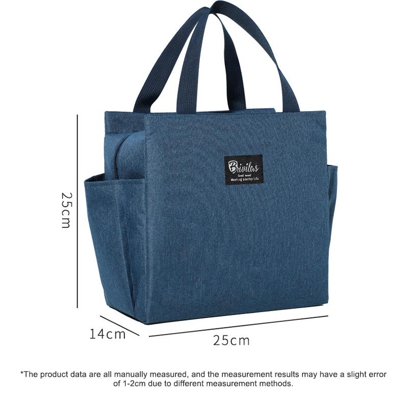 Large Capacity Cooler Bag Oxford Portable Zipper Thermal Lunch Bags Insulated Freezer Bag Camping Picnic Bag