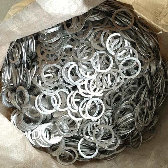 2mm Thick High-Temperature Resistant Pure Aluminum Sealing Ring for Oil Pipes - Flat Gasket E18