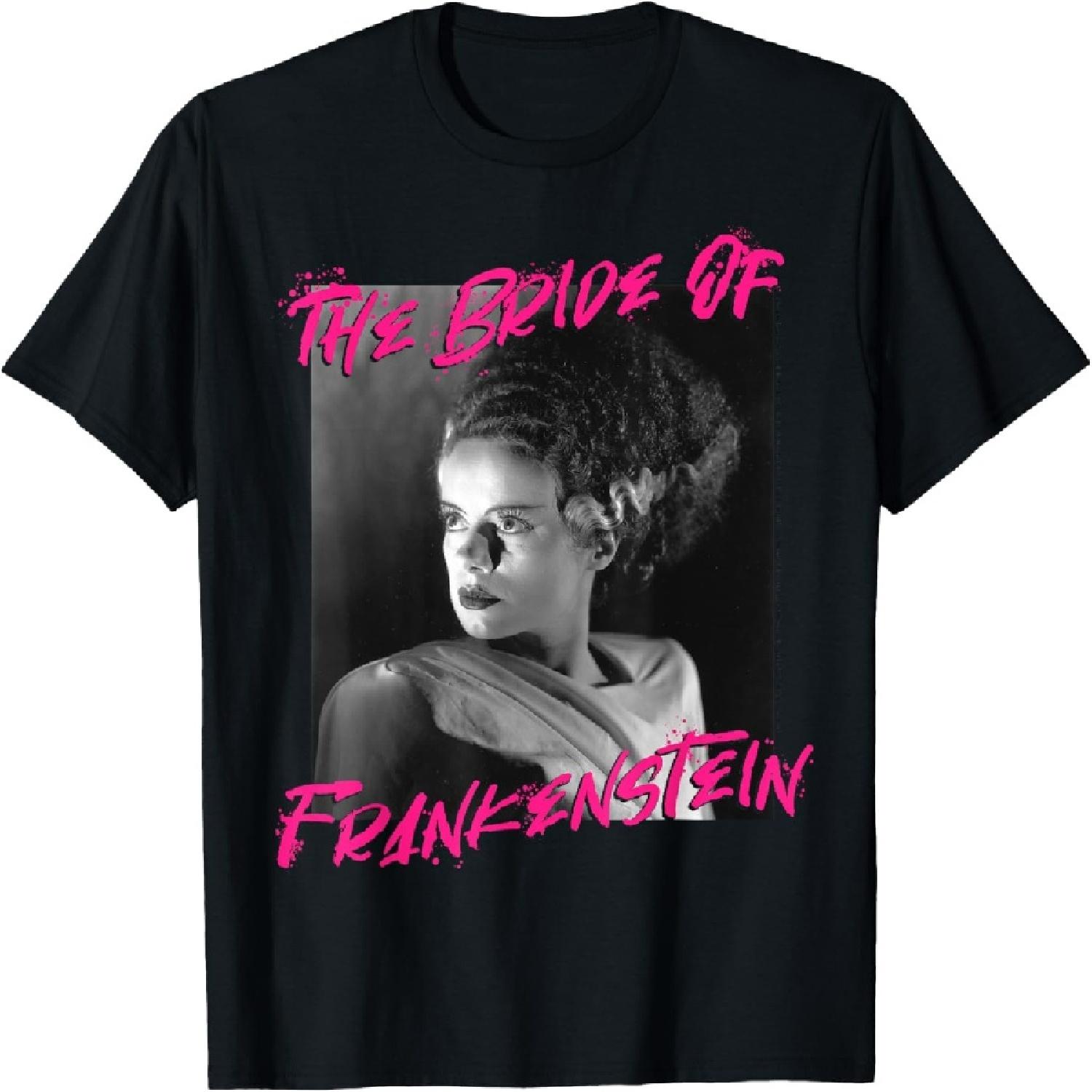 

The Bride Of Frankenstein Paint Splatter T-Shirt XXXXXL