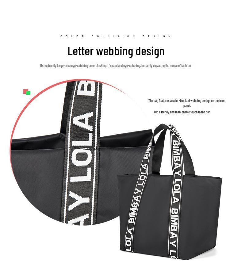 BIMBA Y LOLA Toteveske med stor kapasitet