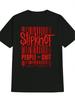 Slipknot Graphic T-shirt - "PEOPLE SHIT" Bold Red Letter Print