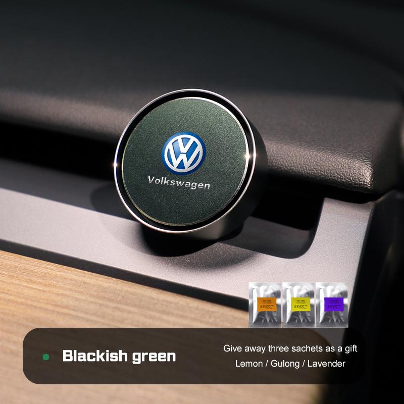 Car air outlet aromatherapy Air Freshener For Volkswagen VW Golf 7 8 R GTI Jetta Rline Passat Taigo MK4,Give up 3 Solid Flavours zk0