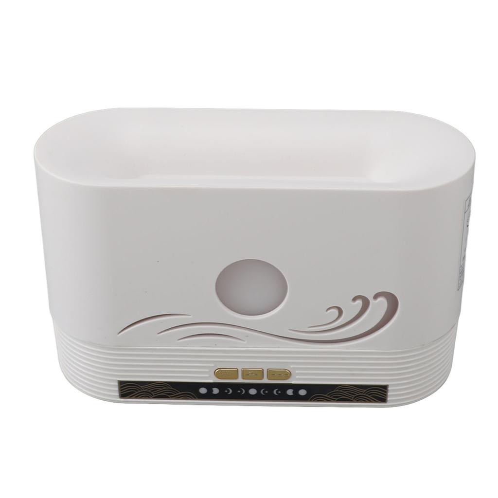 Flame  Diffuser Humidifier 250ml Simulated Flame Aromatherapy  Mist Diffuser for Living Room