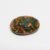 Lab-Created Opal Loose Gemstone Doublet Multi Color 6.35 ct Oval Cut for Jewelry Making and Crafts