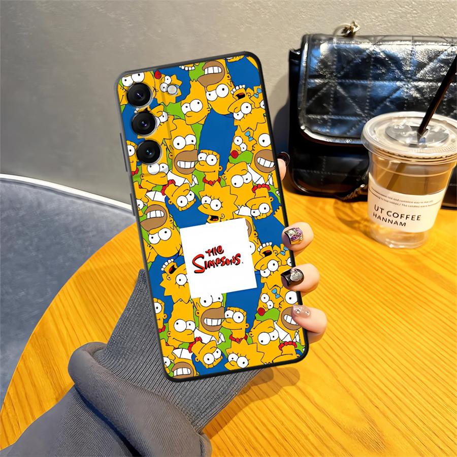 Fun S-simpsons Phone Cover Case for Samsung Galaxy A04 A10 A20 A01 A02 Note 20 Ultra 9 10 A03 A05 A06 A50 A70 A30 A40 A07