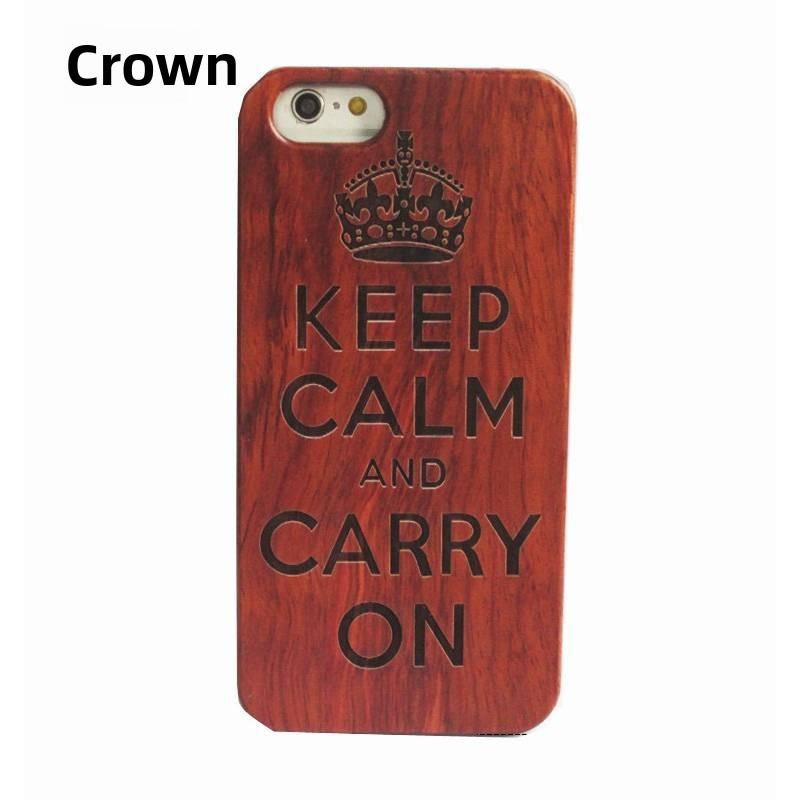 For Iphone 6s And 5s Wooden Case With Nature Designs For Daily Use