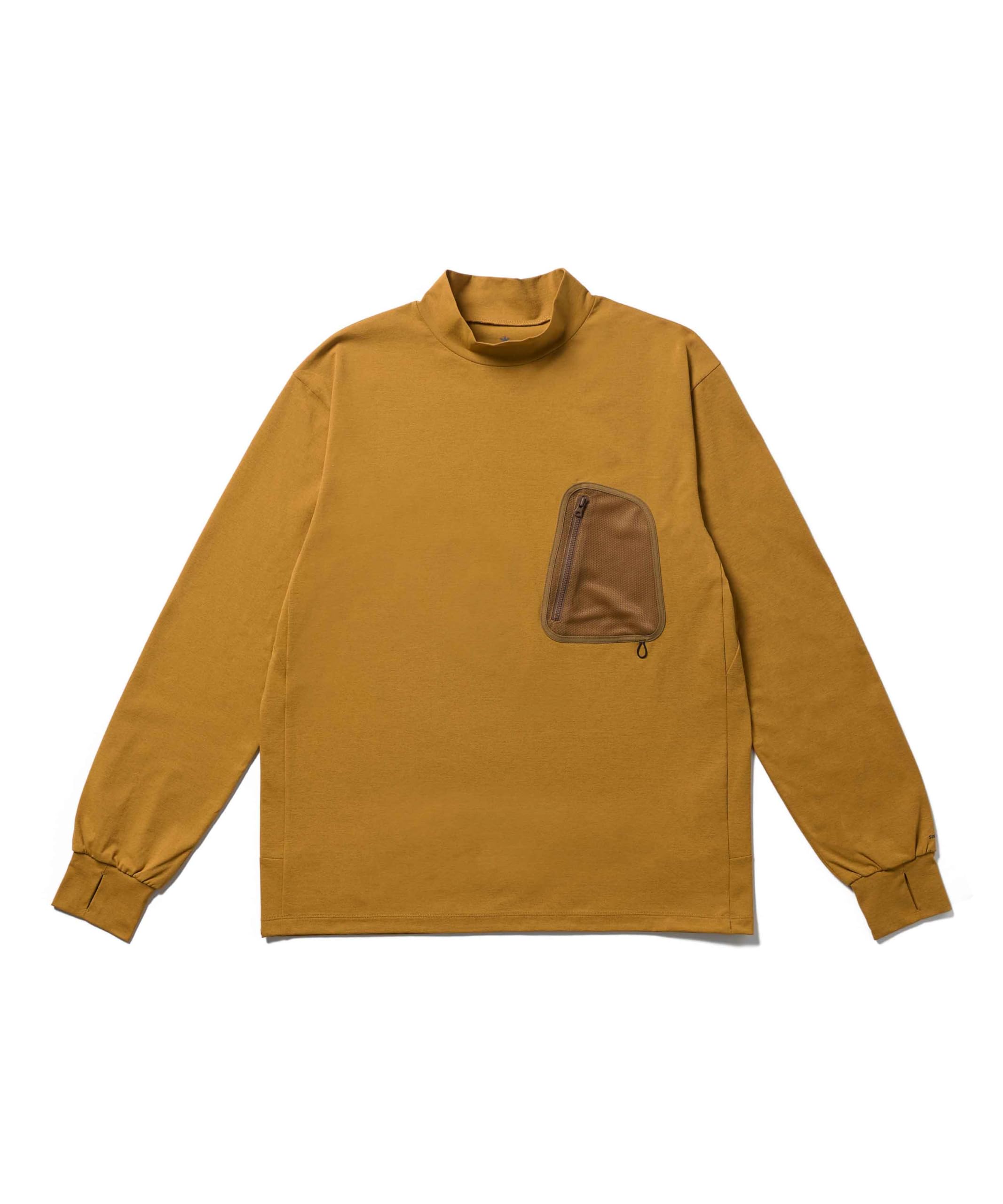 

Snow Peak Water Active Long Sleeve MUSTARD for Men and Women T-Shirt M, Unisex, Amphibious,