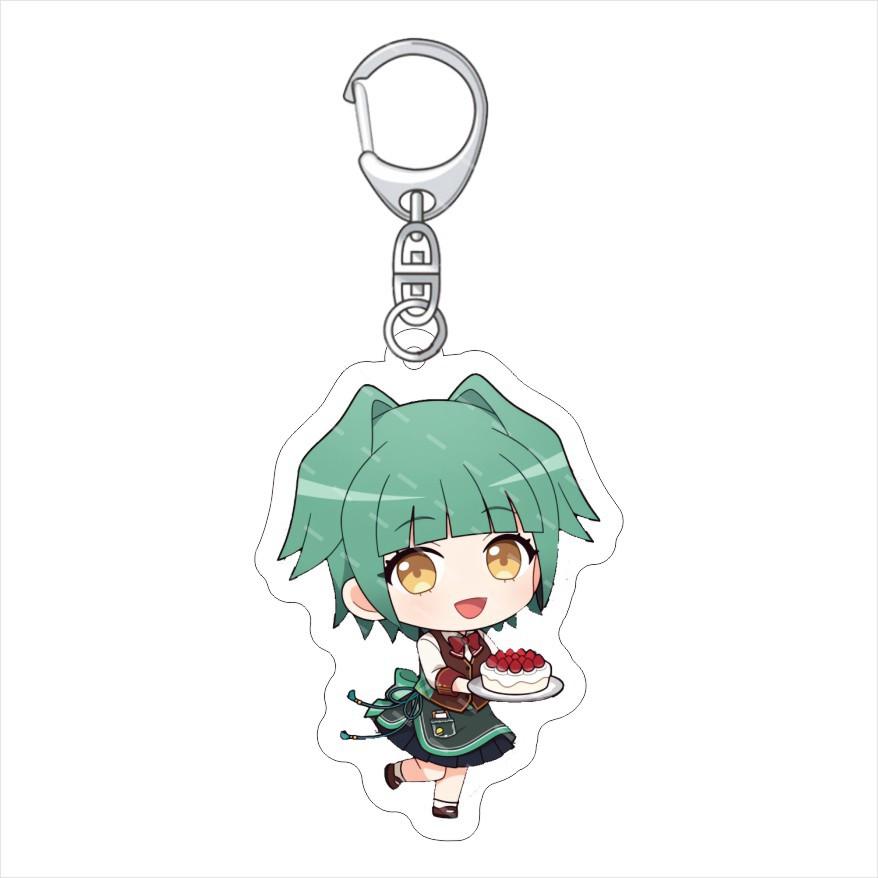 Popular Products 6CM New Anime Assassination Classroom Korosensei Acrylic Keychain Bag Charms Pendant Q Version Key Chain