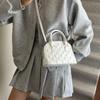 Summer new women's bag fashion indentation handbag women's fashion casual shoulder messenger casual simple bag